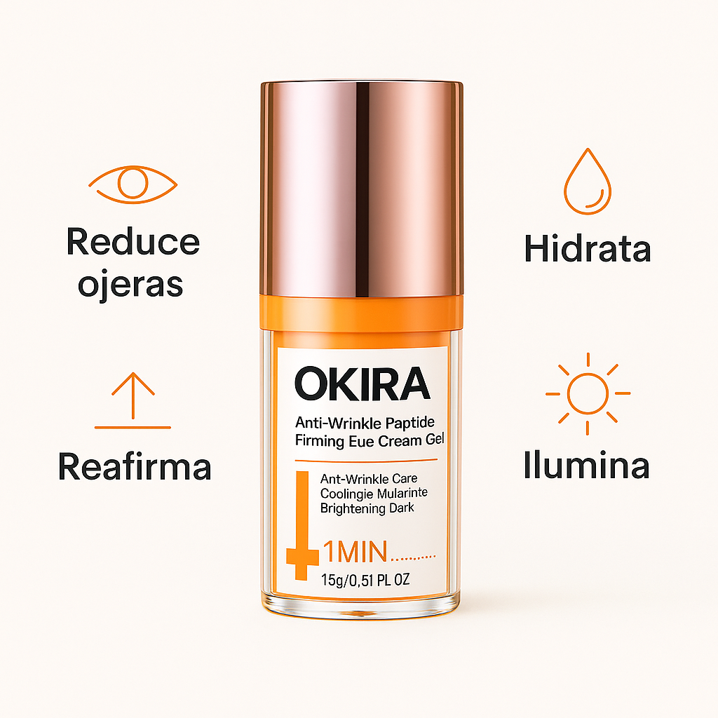 Okira Crema Mágica Anti Ojeras Peptidos 5D