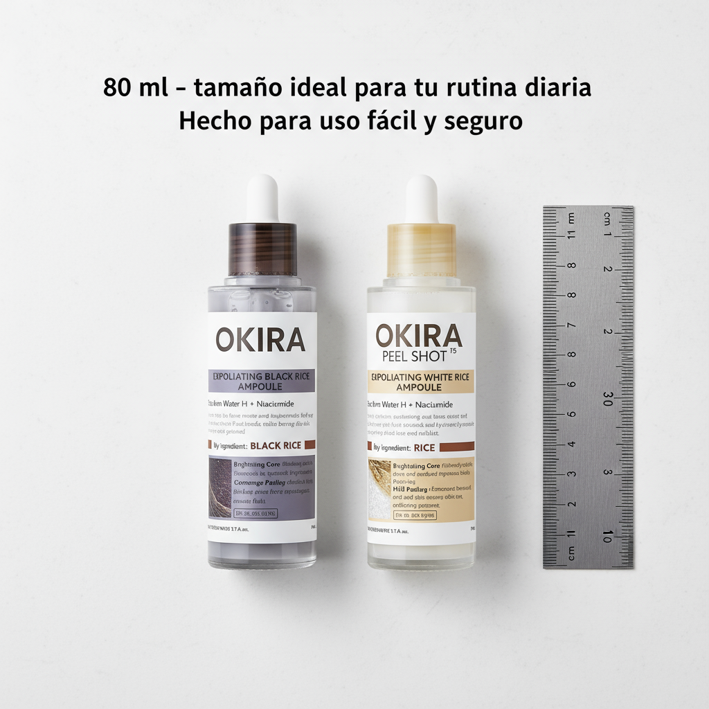 Okira Sérum Exfoliante de Arroz Negro