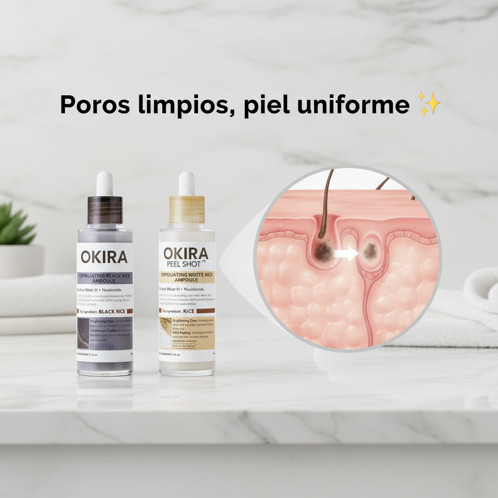 Okira Sérum Exfoliante de Arroz Negro