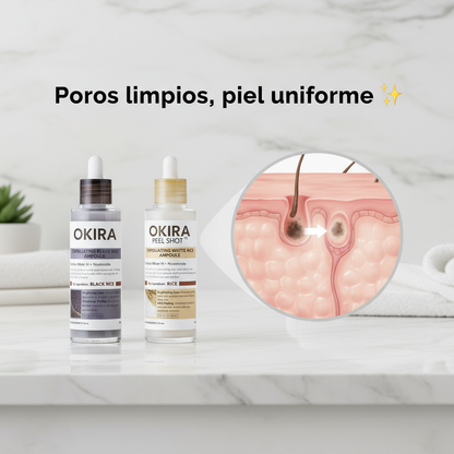 Okira Sérum Exfoliante de Arroz Negro